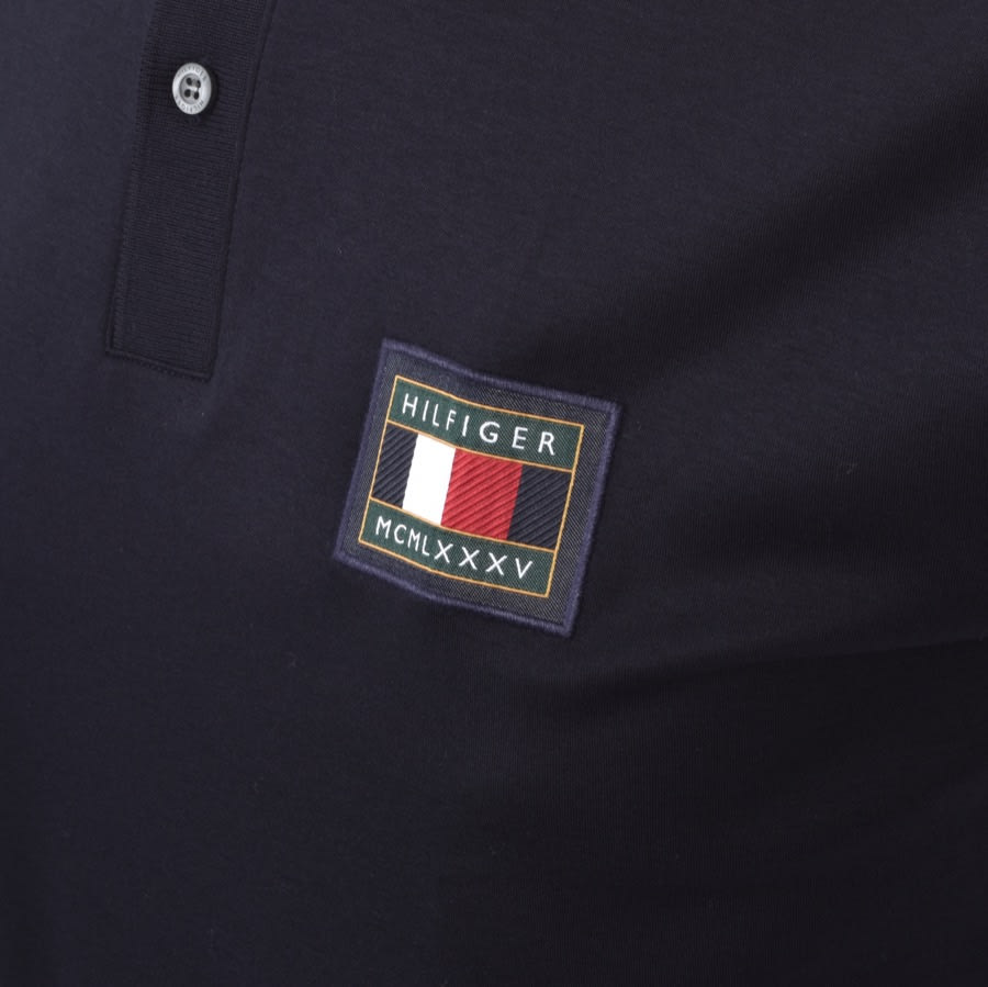 Alternative Image for ProductTommy Hilfiger Icon Badge Polo T Shirt Navy3